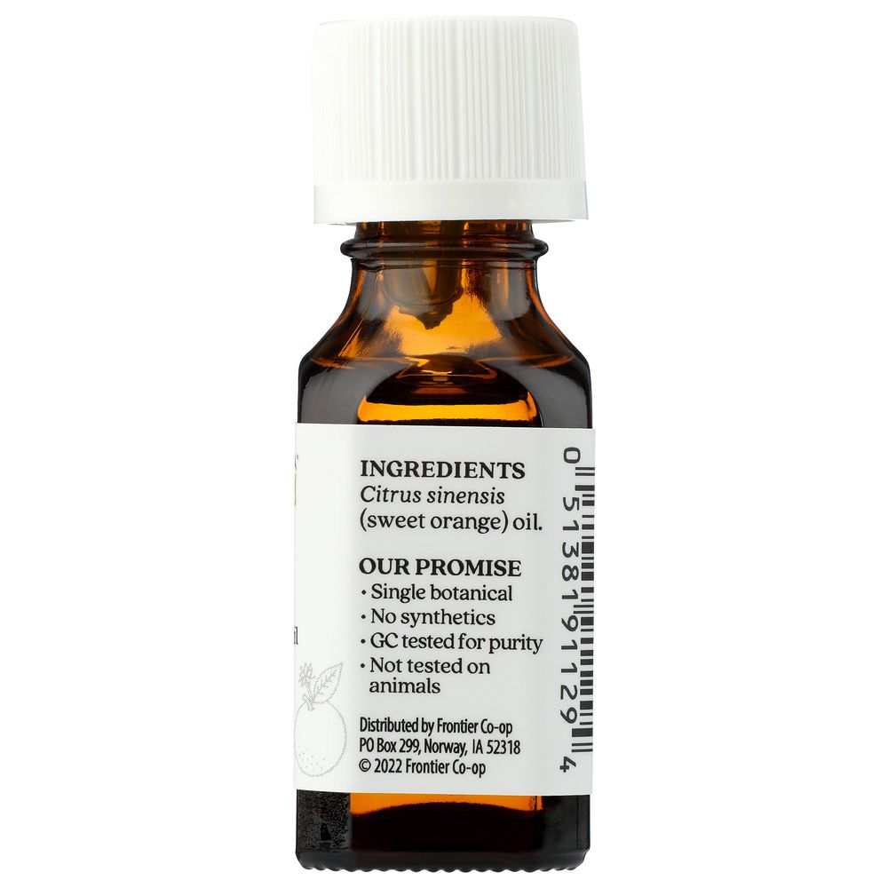 AURA CACIA: 100% Pure Essential Oil Sweet Orange, 0.5 Oz