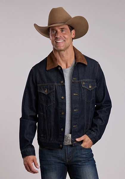 Stetson 160th Anniversary Raw (Blue) - Men's Denim Jacket