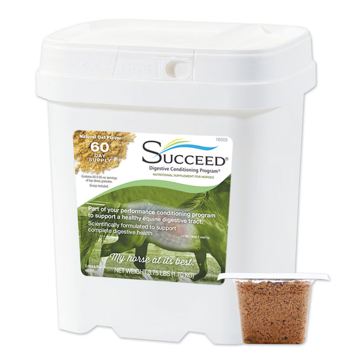 SUCCEED Digestive Conditioning Program Granules 3.75 lb Horse Digestive Supplement