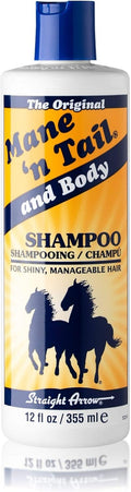 Mane 'N Tail & Body Shampoo for Shiny and Manageable Hair 12 Oz for Horses and Humans