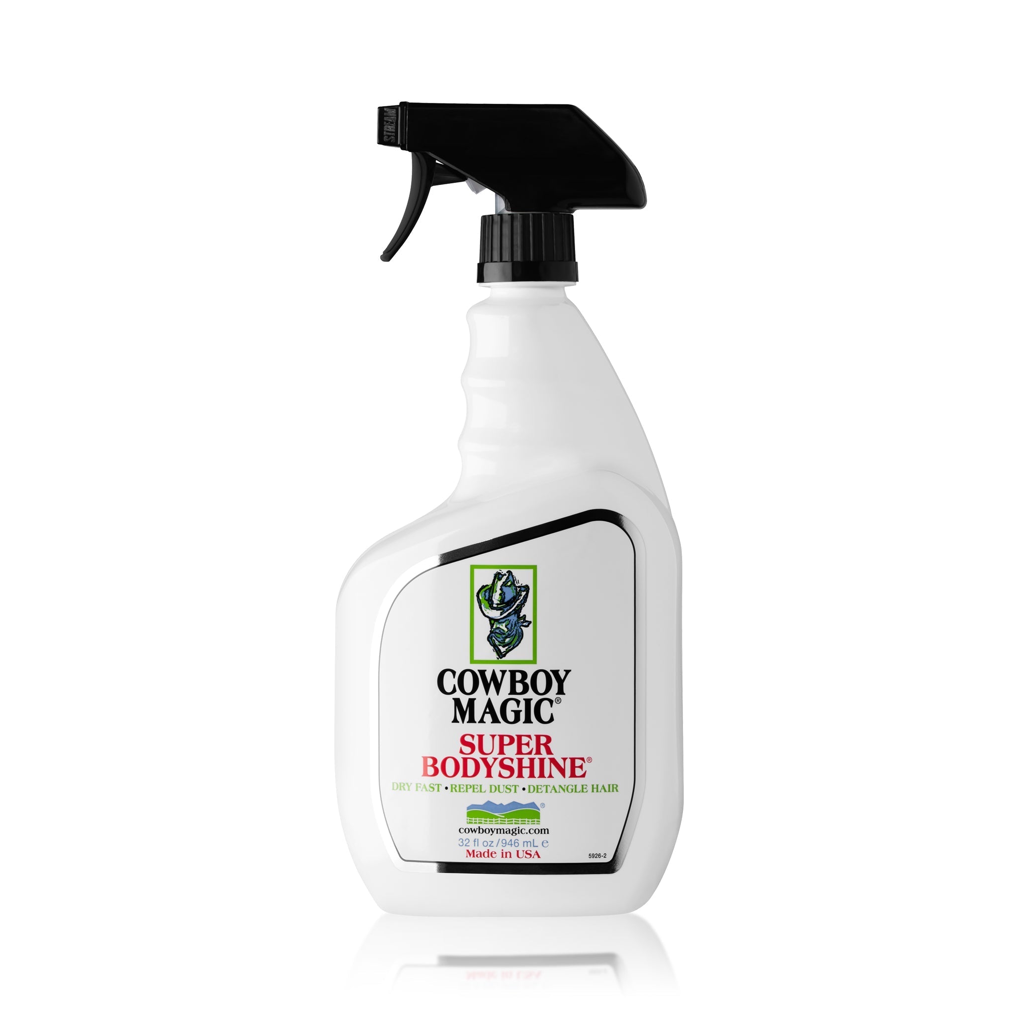 Cowboy Magic Super Bodyshine Horse & Pet Coat Shine Spray 32 oz.