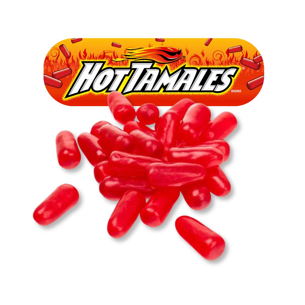 Hot Tamales Fierce Cinnamon Flavored Chewy Candy – Bulk Value Bag