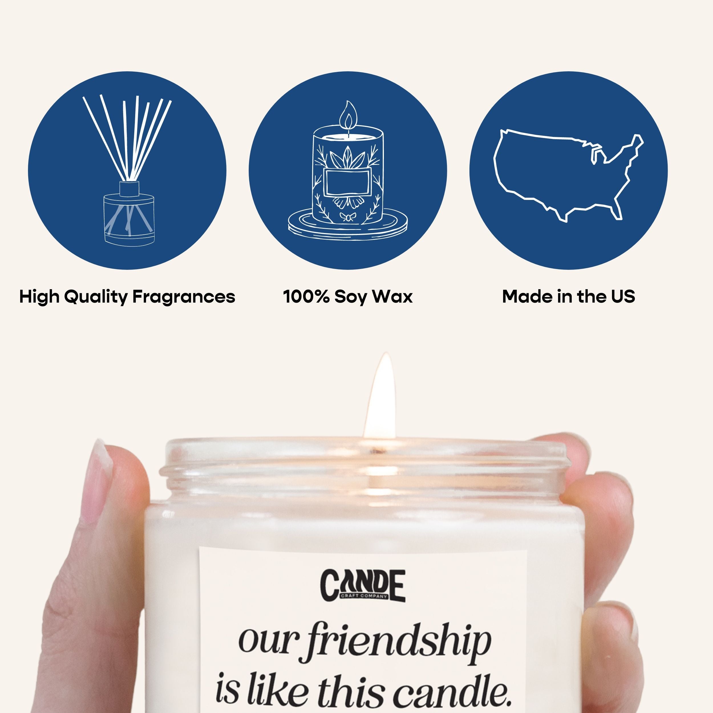Being My Brother is Really The Only Gift You Need Candle
