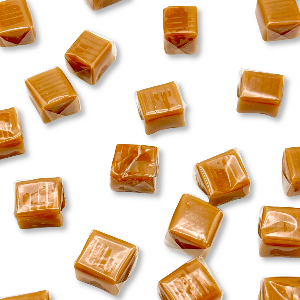Vanilla Caramel Squares Candy – Individually Wrapped – Bulk Value Bag