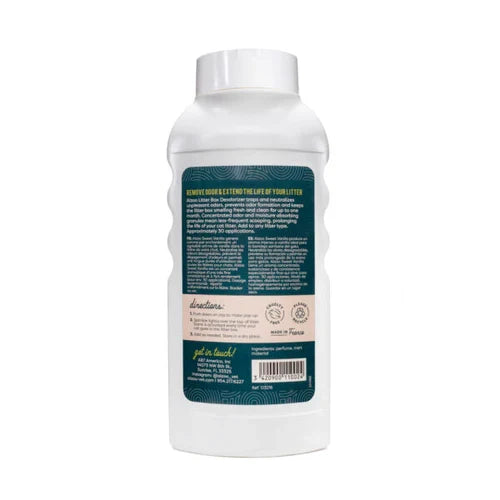 Alzoo Cat Litter Deodorizer Fragrant Sweet Vanilla Granules 26.6 oz.
