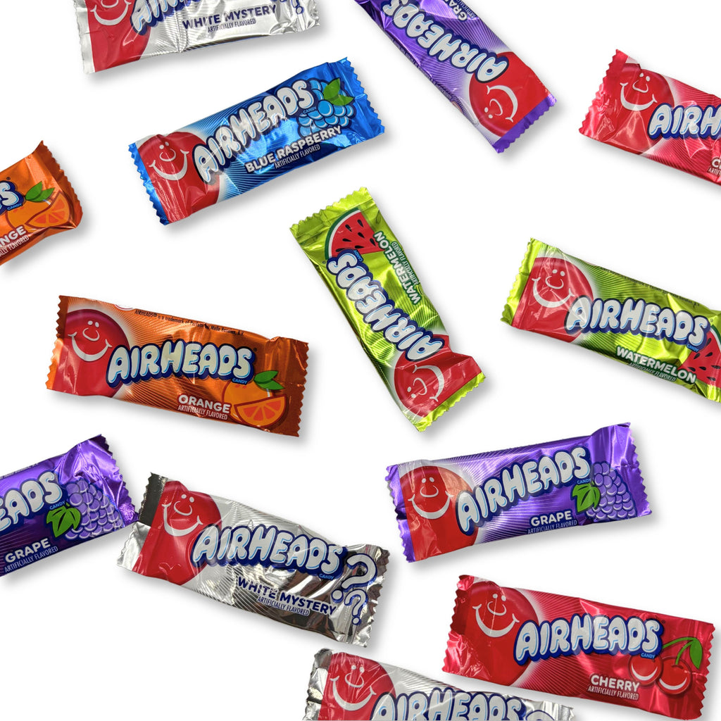 Airheads Mini Bars Candy – Assorted Flavors – Bulk Value Bag