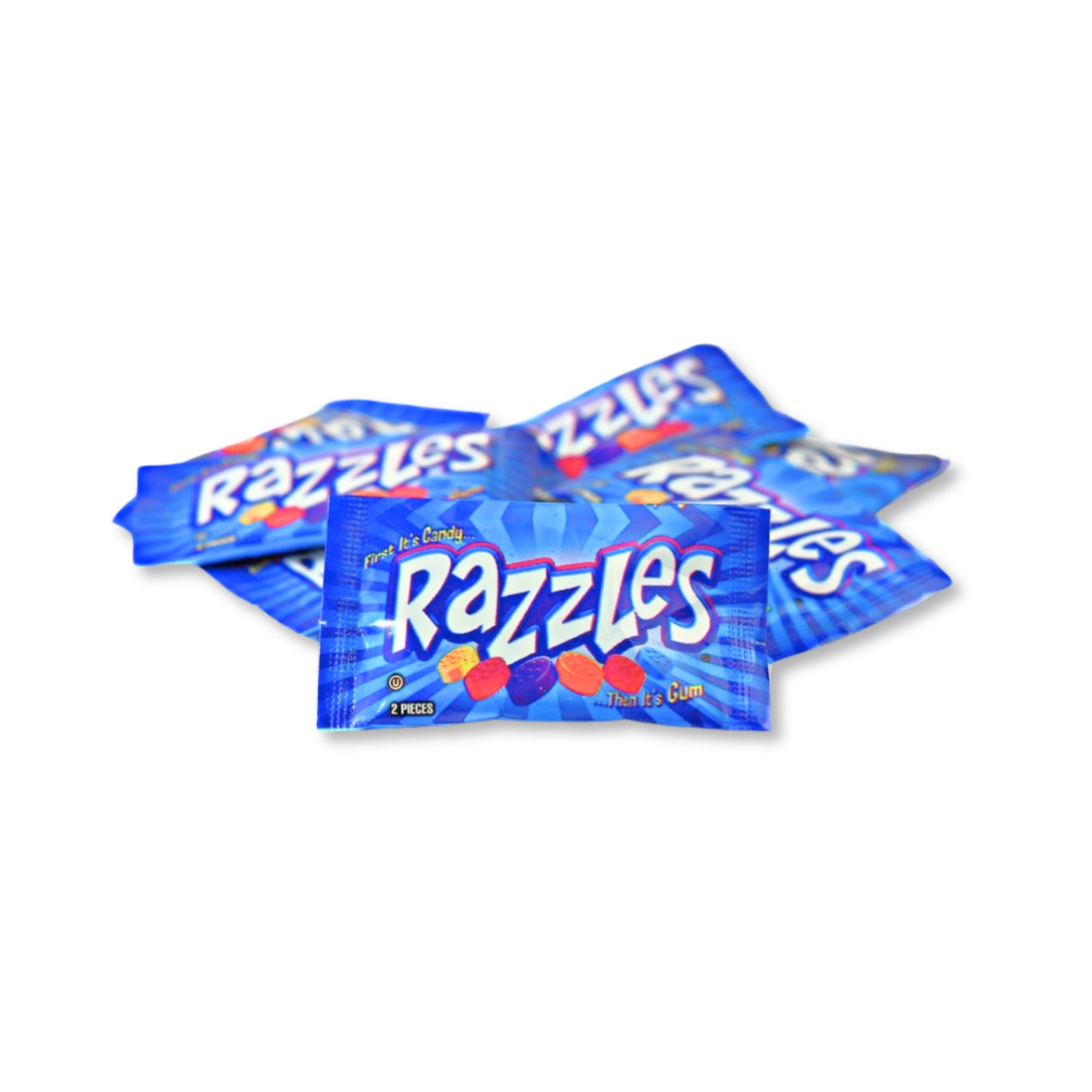 Razzles Original Candy Gum – Assorted Fruit Flavors – Bulk Value Bag