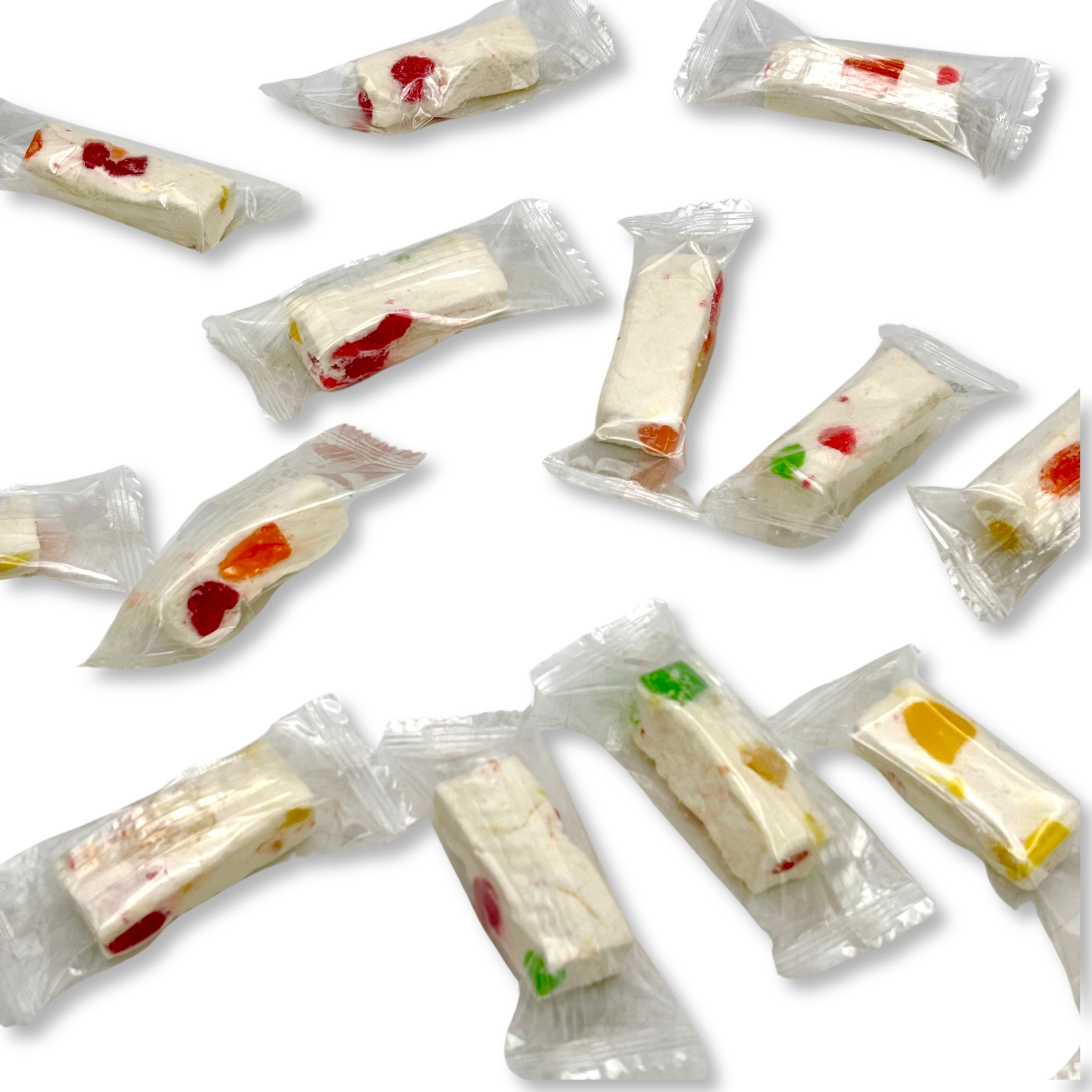 Golden Bonbon Fruity Jujube Nougat Candy – Individually Wrapped – Bulk Value Bag
