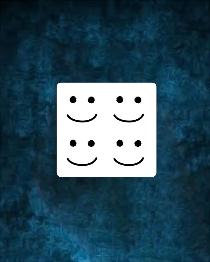 NEW Smiley Face Temporary Tattoos