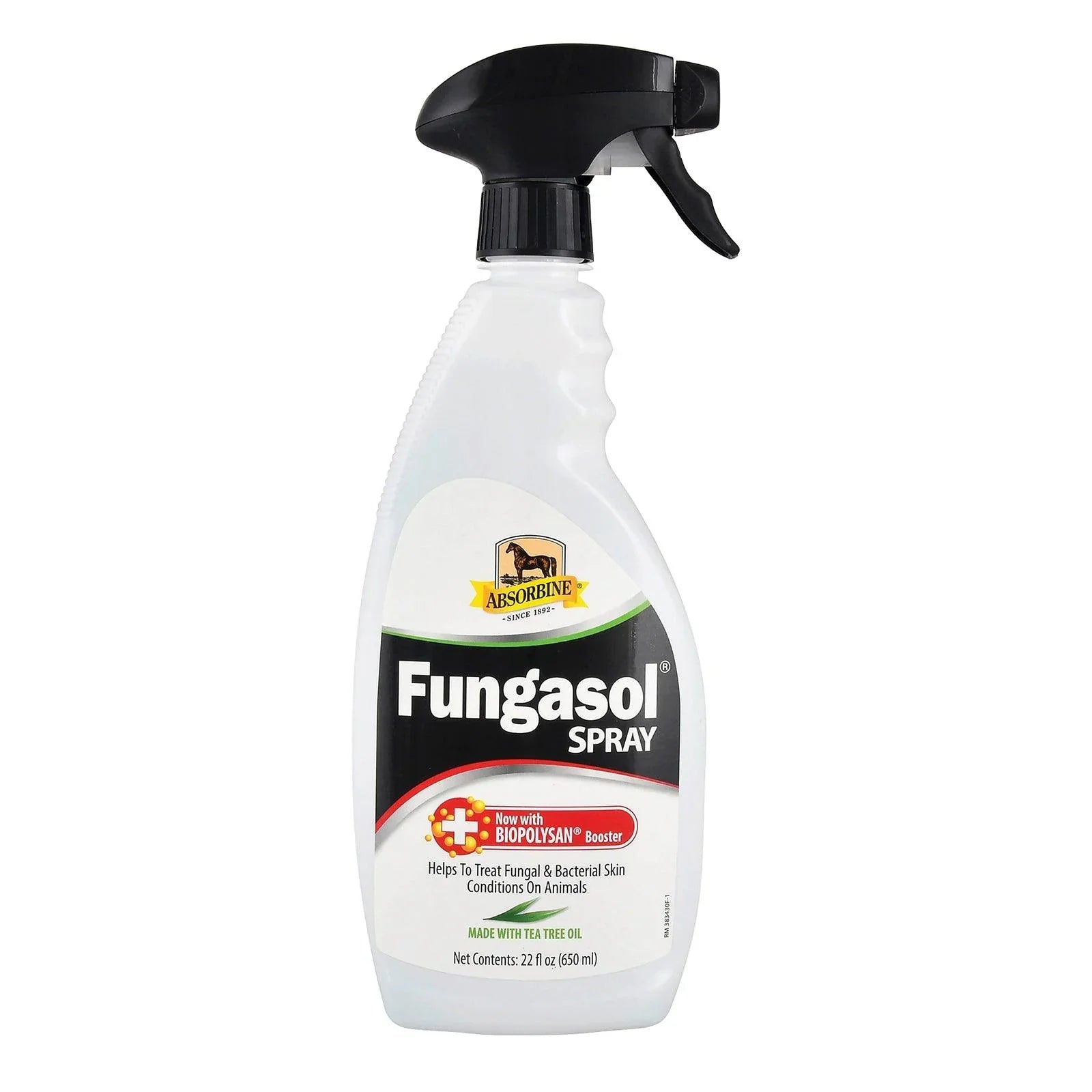 Absorbine Fungasol Spray for Dogs Horses Animals Fungal Skin Care 22 oz.