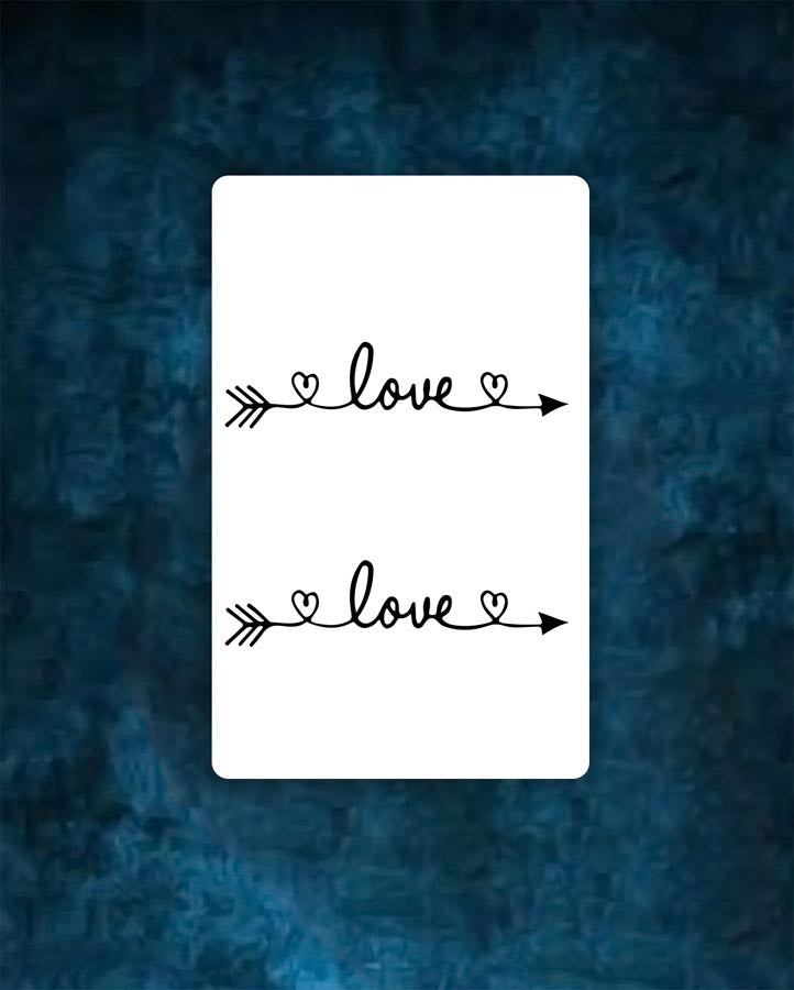 Love Arrow Tattoo