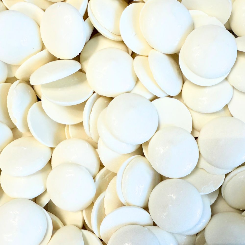 Merckens Super White Vanilla-Flavored Candy Coating & Melting Wafers – Bulk Value Bag