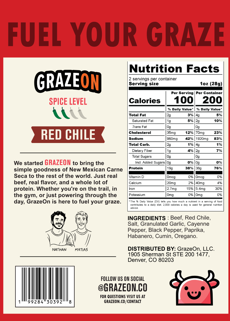 Try All - 7 Flavor Variety Pack of GrazeOn Beef Jerky Crisps- High Protein, No Sugar, Crunchy Air-Dried Meat Snack, All-Natural - 7 x 2.0 oz Bags