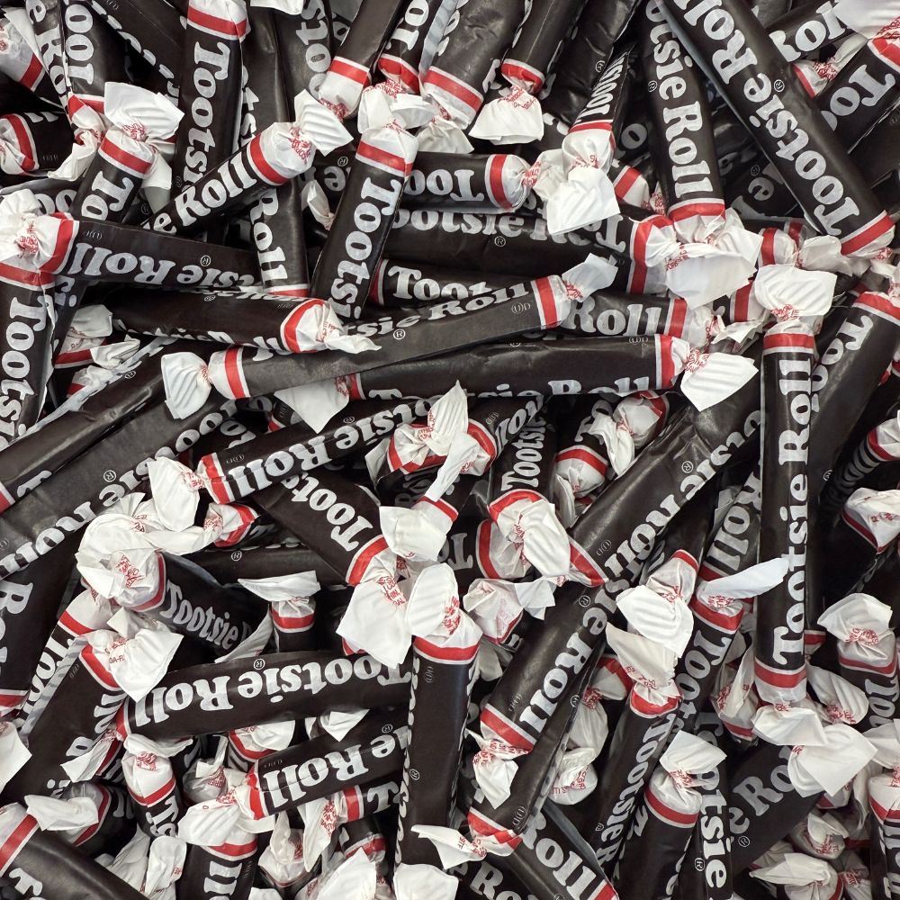 Tootsie Roll 3" Long – Chocolate Twist Candy – Bulk Value Bag
