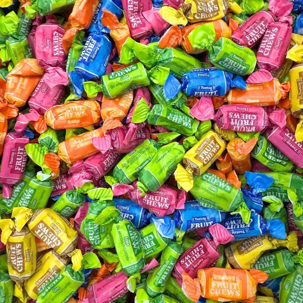 Tootsie Roll Fruit Chews – Assorted Flavors – Bulk Value Bag
