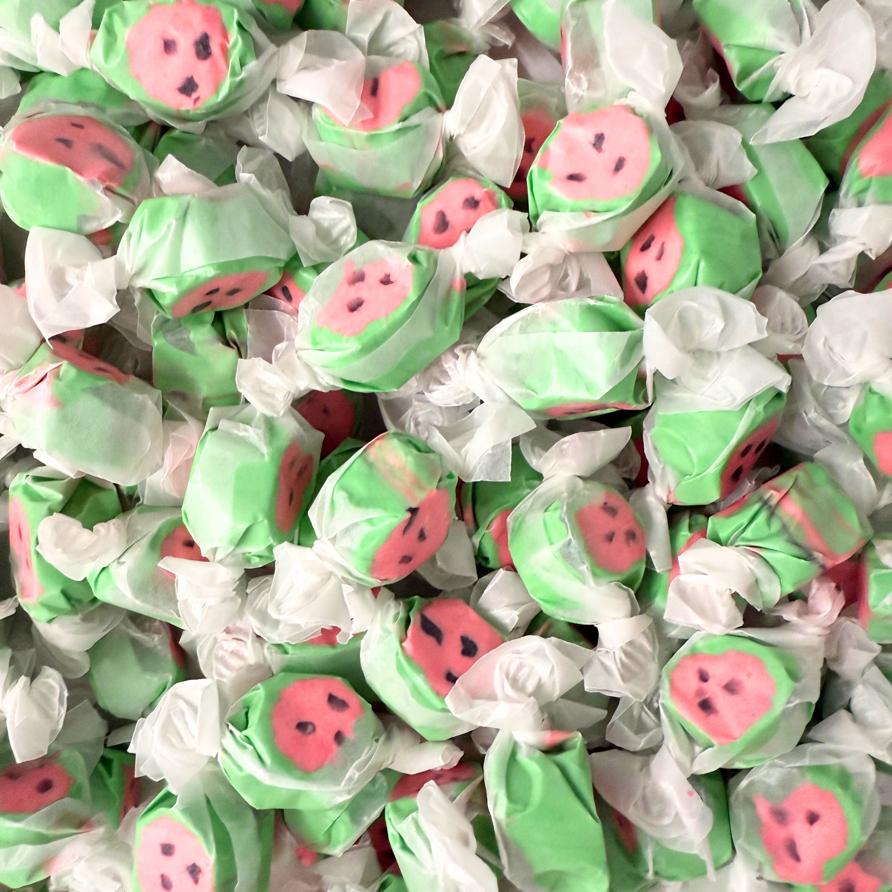 Salt Water Taffy Candy – Watermelon – Bulk Value Bag