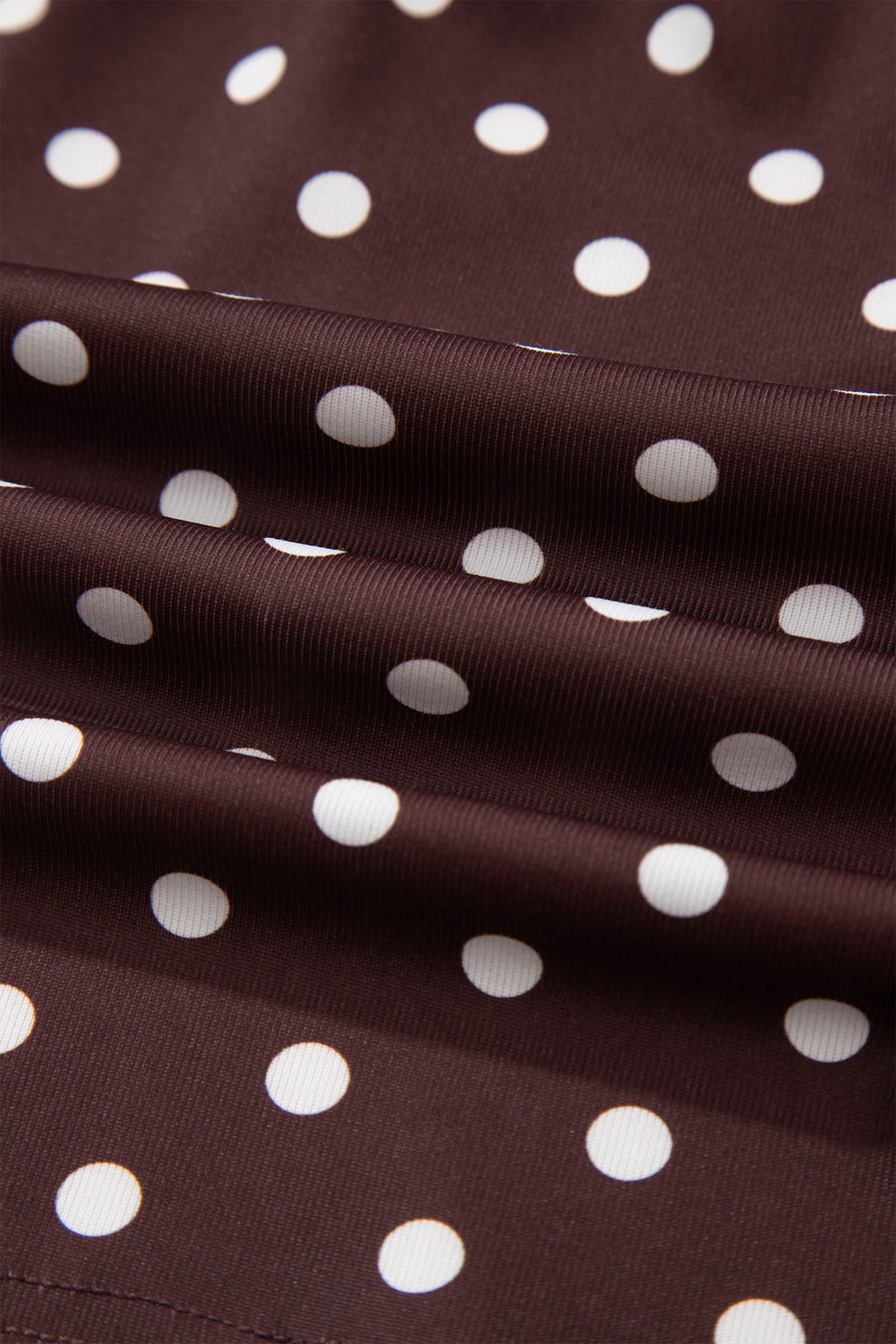 Pink Polka Dot Halter Tank Drawstring Elastic Waist Short Set