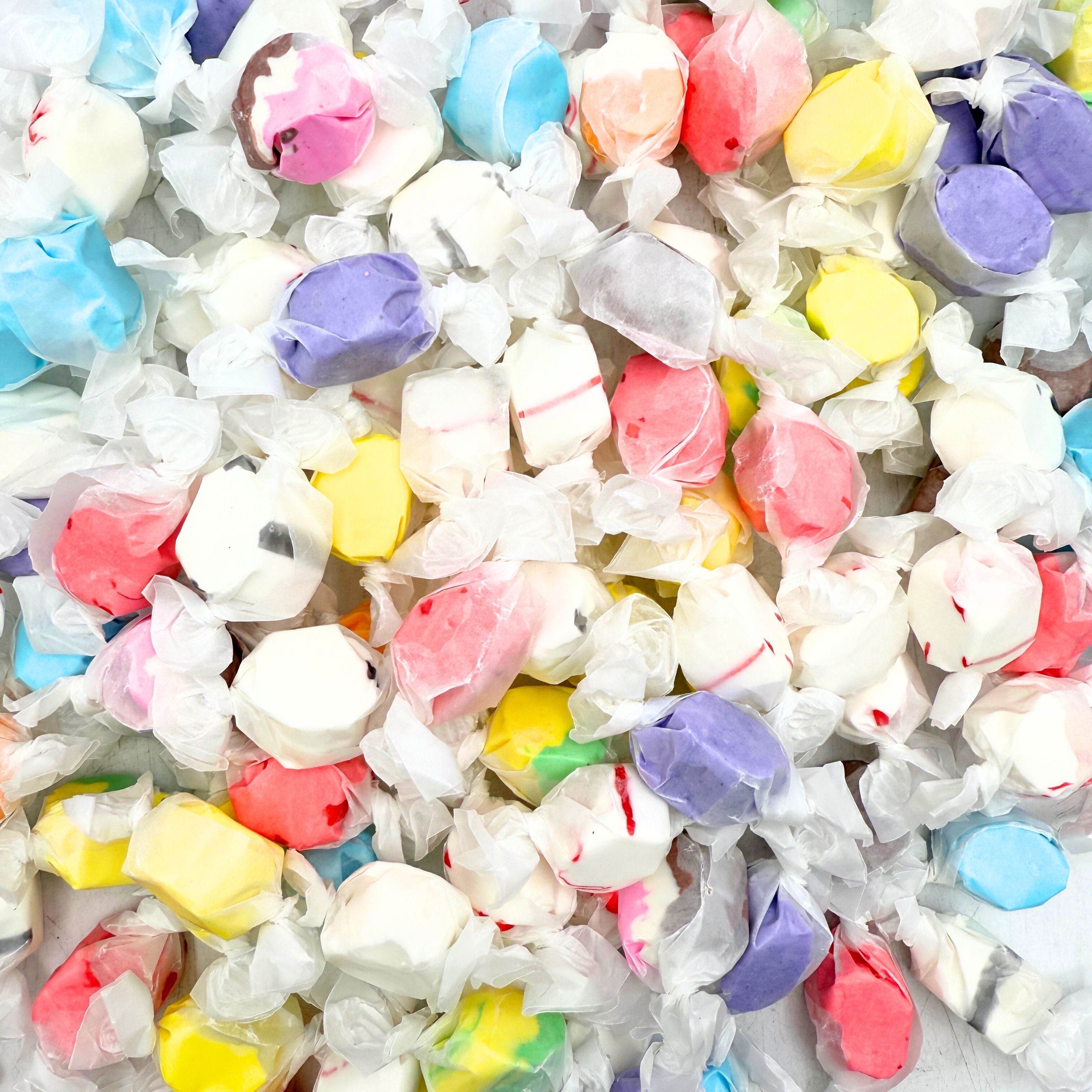 Salt Water Taffy Candy – Assorted Flavors – Bulk Value Bag