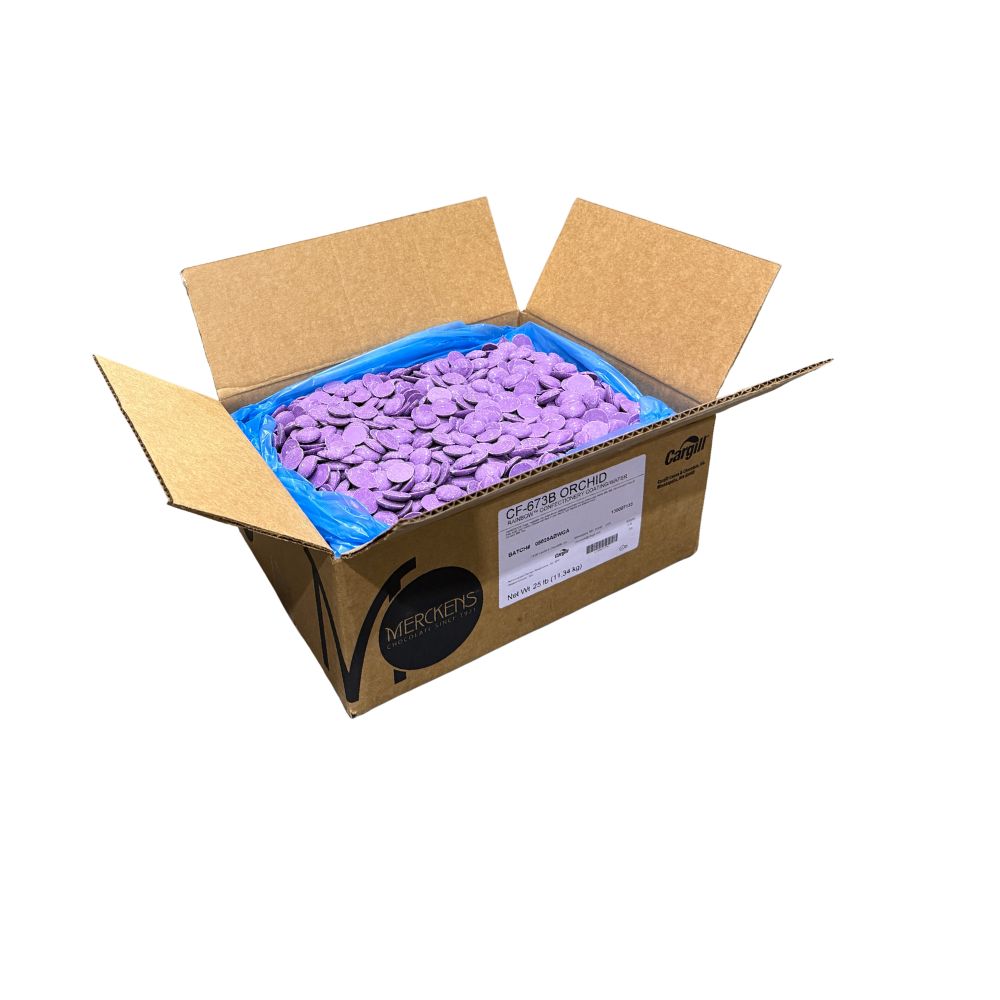 Merckens Purple Vanilla-Flavored Candy Coating & Melting Wafers – Bulk Value Bag