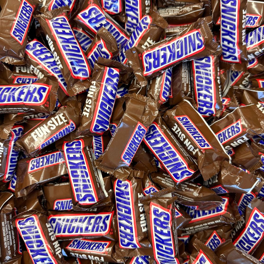 Snickers Chocolate Candy Bar – Fun Size, Bulk Value Bag