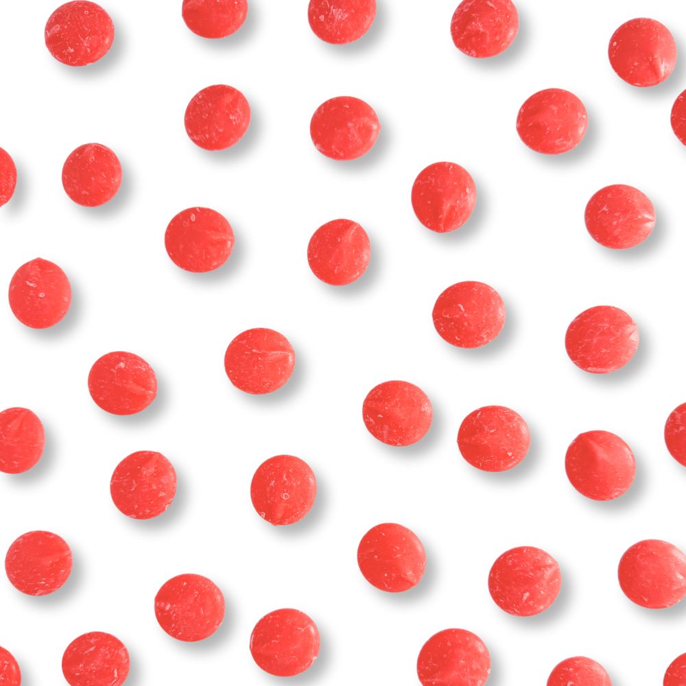 Merckens Red Vanilla-Flavored Candy Coating & Melting Wafers – Bulk Value Bag
