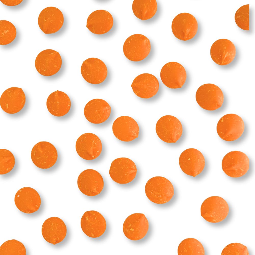 Merckens Orange Vanilla-Flavored Candy Coating & Melting Wafers – Bulk Value Bag