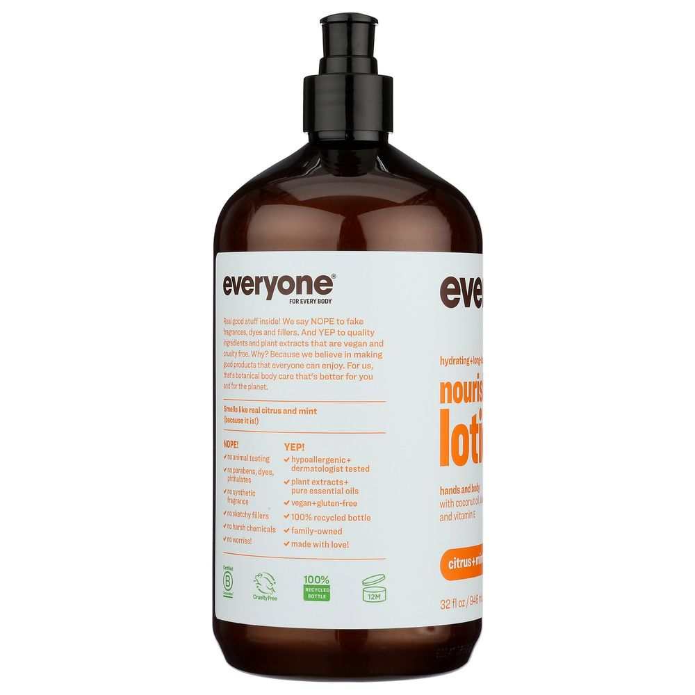 EVERYONE: Everyone 3-in-1 Citrus + Mint Lotion, 32 oz