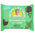 NEWMAN'S OWN: Newman O's Hint O Mint Creme Cookies, 13 oz