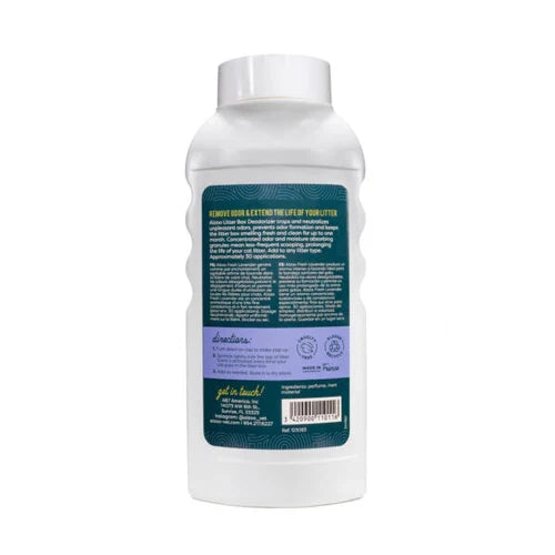 Alzoo Cat Litter Deodorizer Fragrant Fresh Lavender 26 oz.