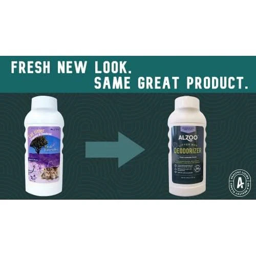 Alzoo Cat Litter Deodorizer Fragrant Fresh Lavender 26 oz.