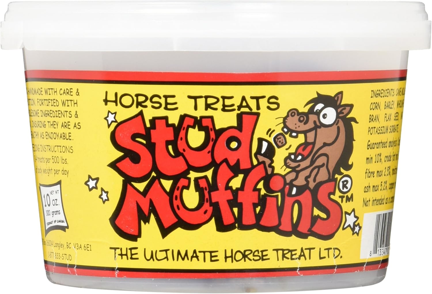Stud Muffins 10 oz + Red Cell 32 oz Horse Supplement Bundle Treats & Vitamins