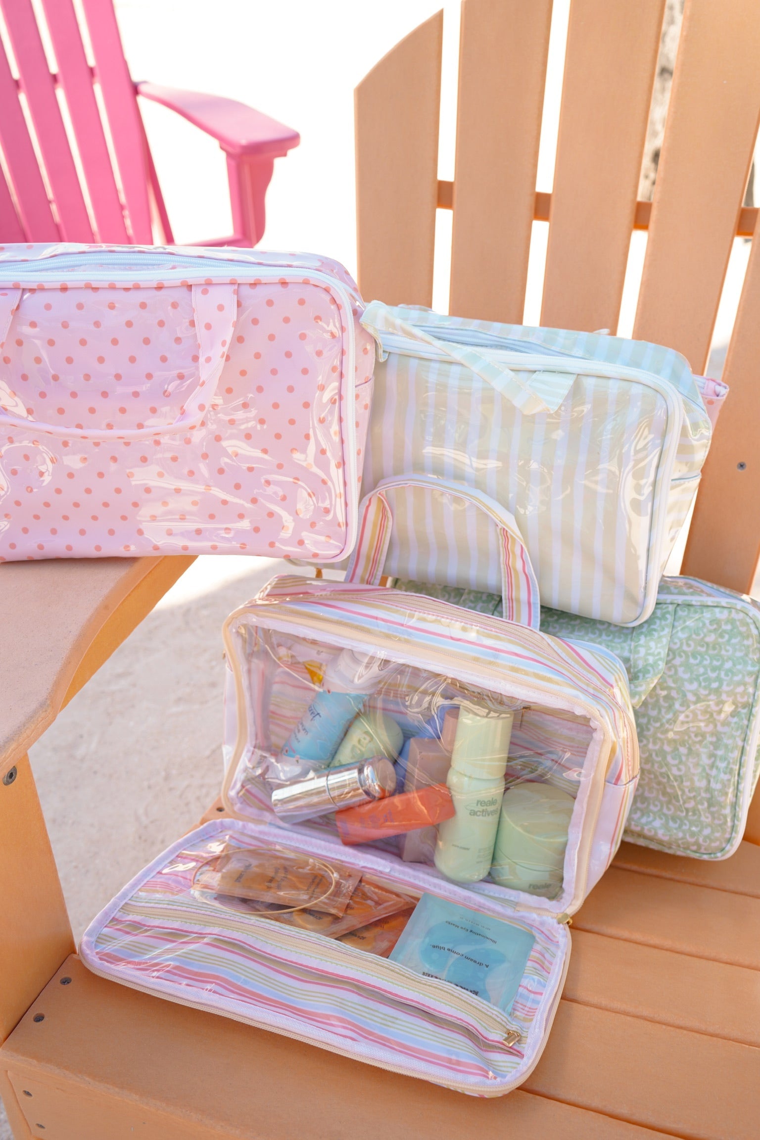 Clear Coat Toiletry Case