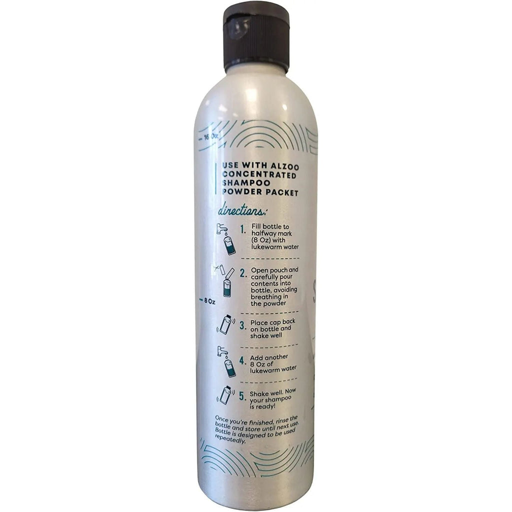 Alzoo Reusable Dog Shampoo Bottle 16 oz.