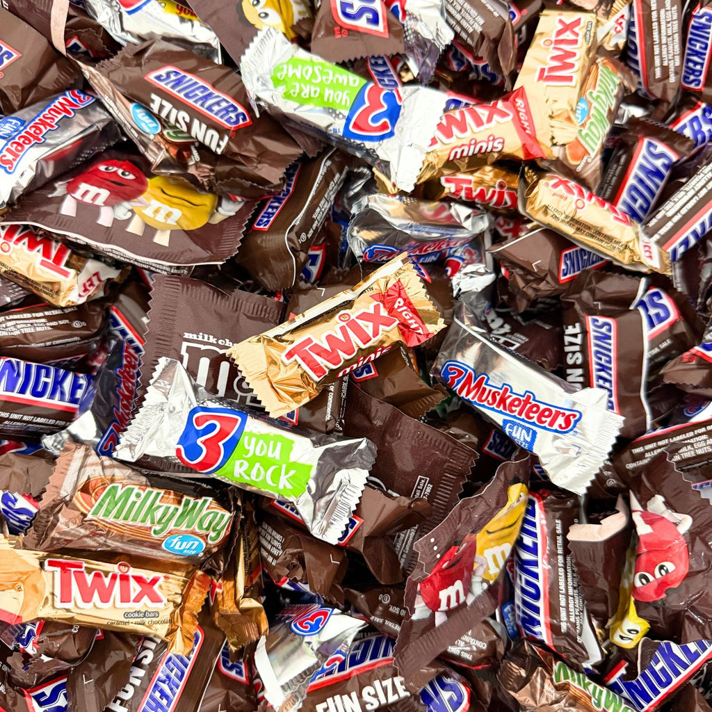 Chocolate Mix – Snickers, Twix, Milky Way, M&M's & 3 Musketeers (Mars Mix) – Bulk Value Bag