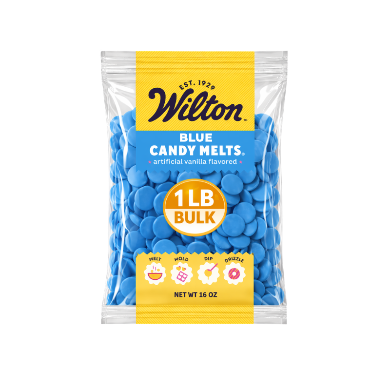 Wilton Blue Confectionery Melting Wafers – Bulk Value Bag
