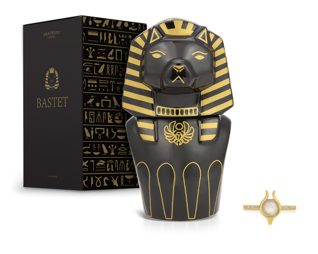 Bastet Cat - Jewel Candle Ceramic