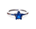 Blue Star America Ring