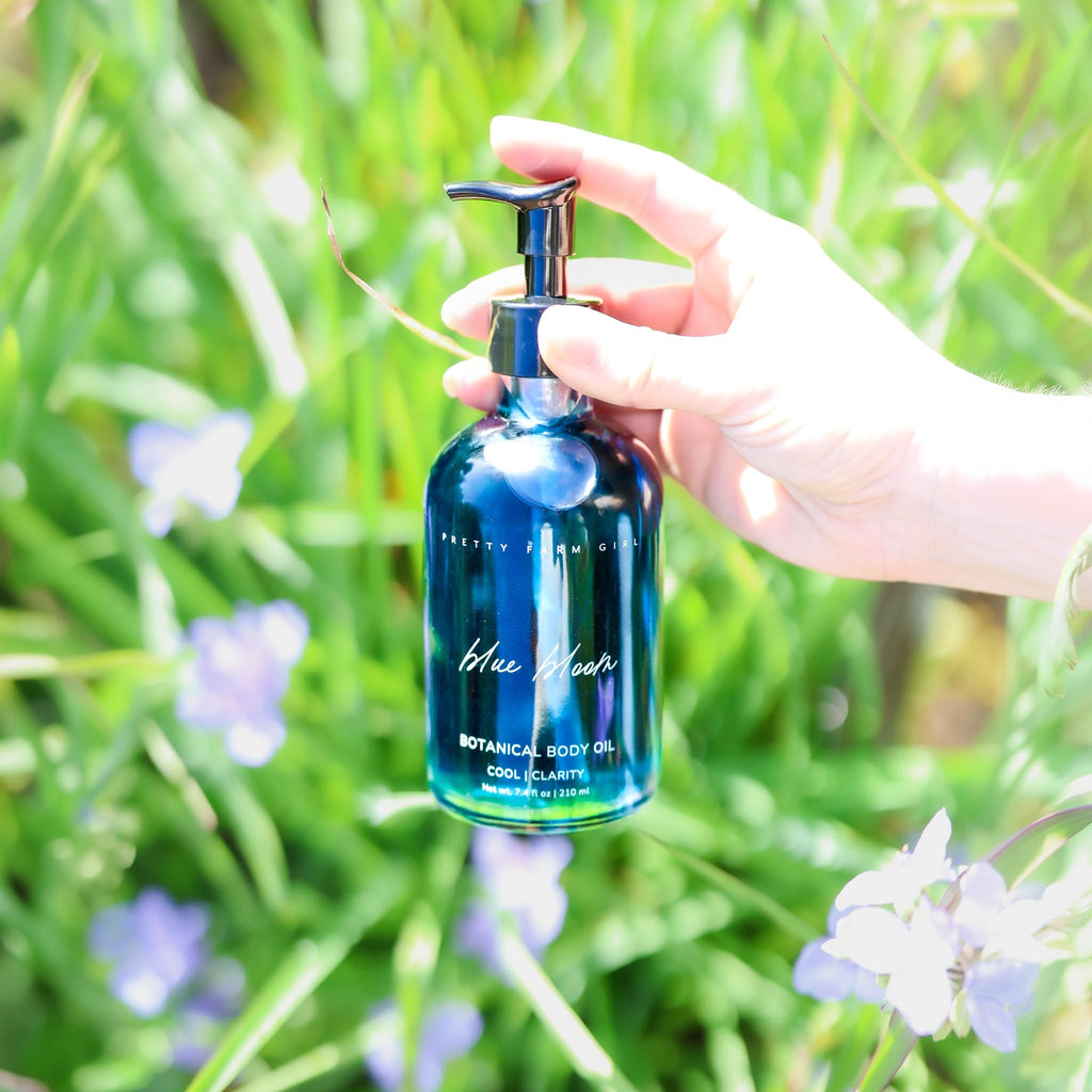 Blue Bloom Botanical Body Oil