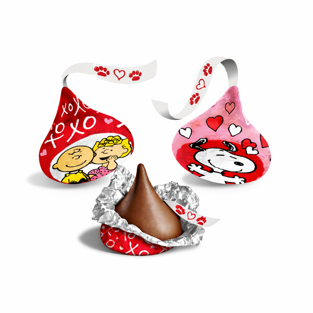Hershey’s Kisses Milk Chocolate – Snoopy – Valentine’s Edition – Bulk Value Bag