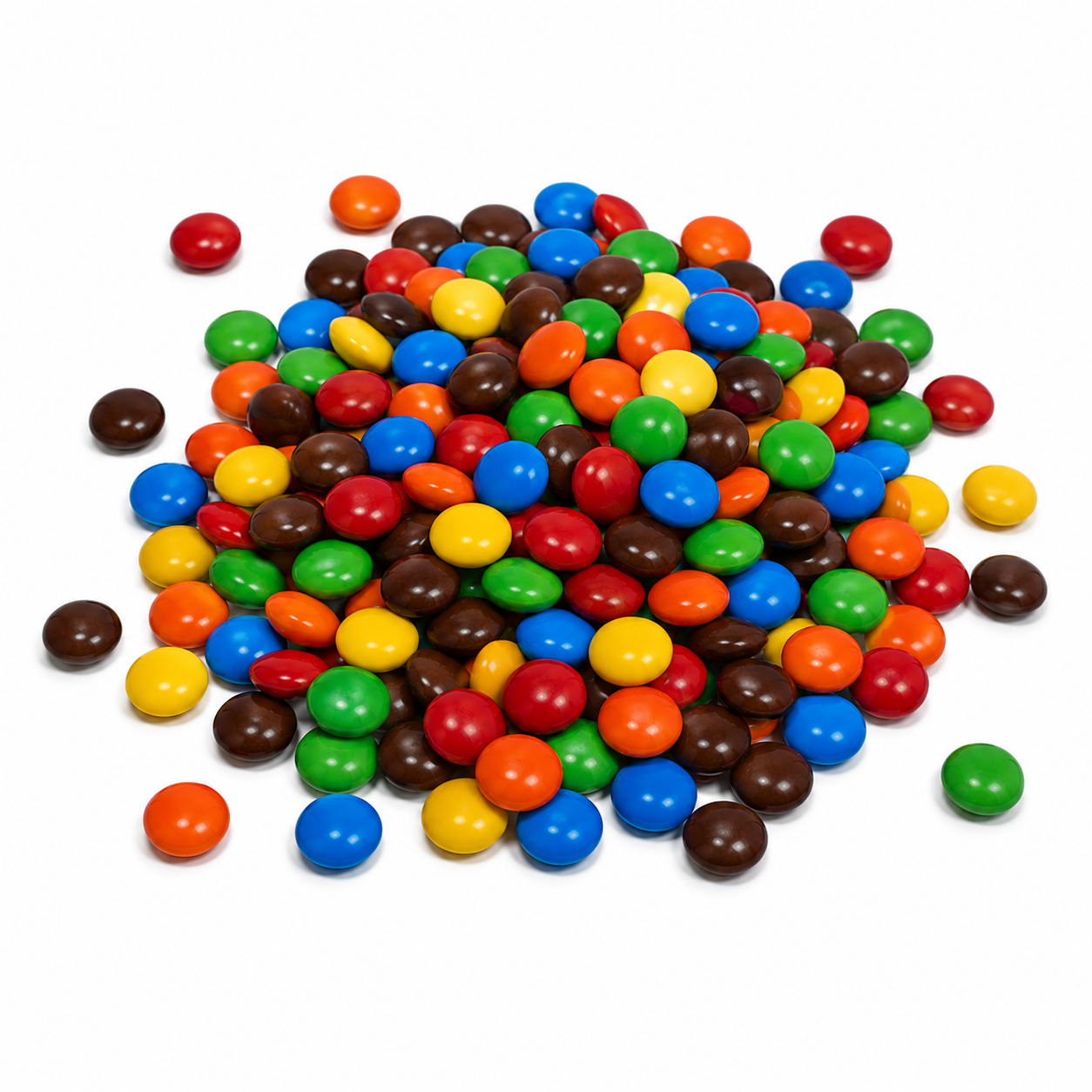 Semi Sweet Chocolate Micro Gems Chocolate Candy – Rainbow Colors – Bulk Value Bag