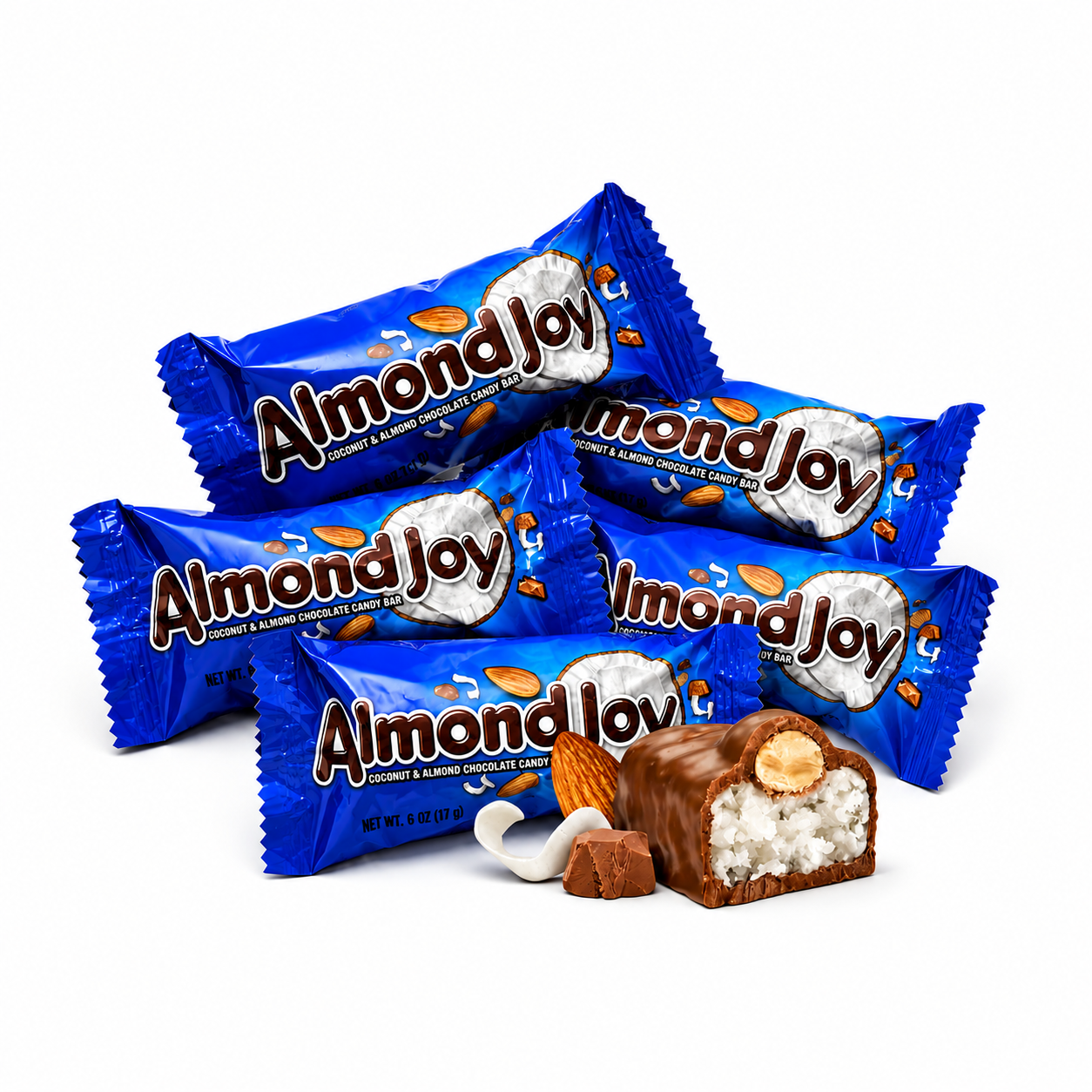 Almond Joy Coconut & Almond Chocolate Bar – Miniatures – Bulk Value Bag