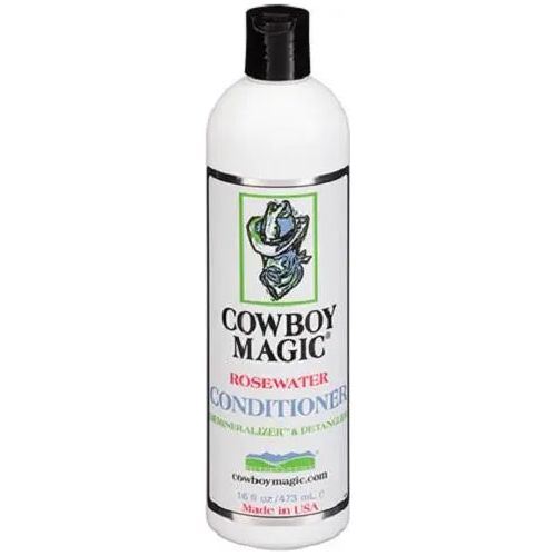 Cowboy Magic Concentrated Rosewater Conditioner 16 oz. Horse Dogs Cat & Humans