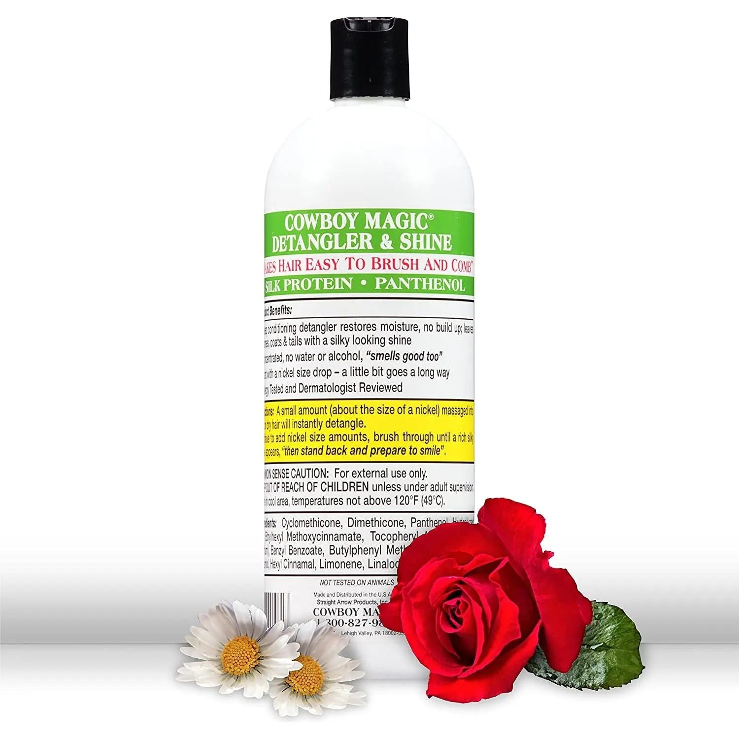 Cowboy Magic Detangler and Shine Concentrate 32 oz. for Dogs Humans & Horses