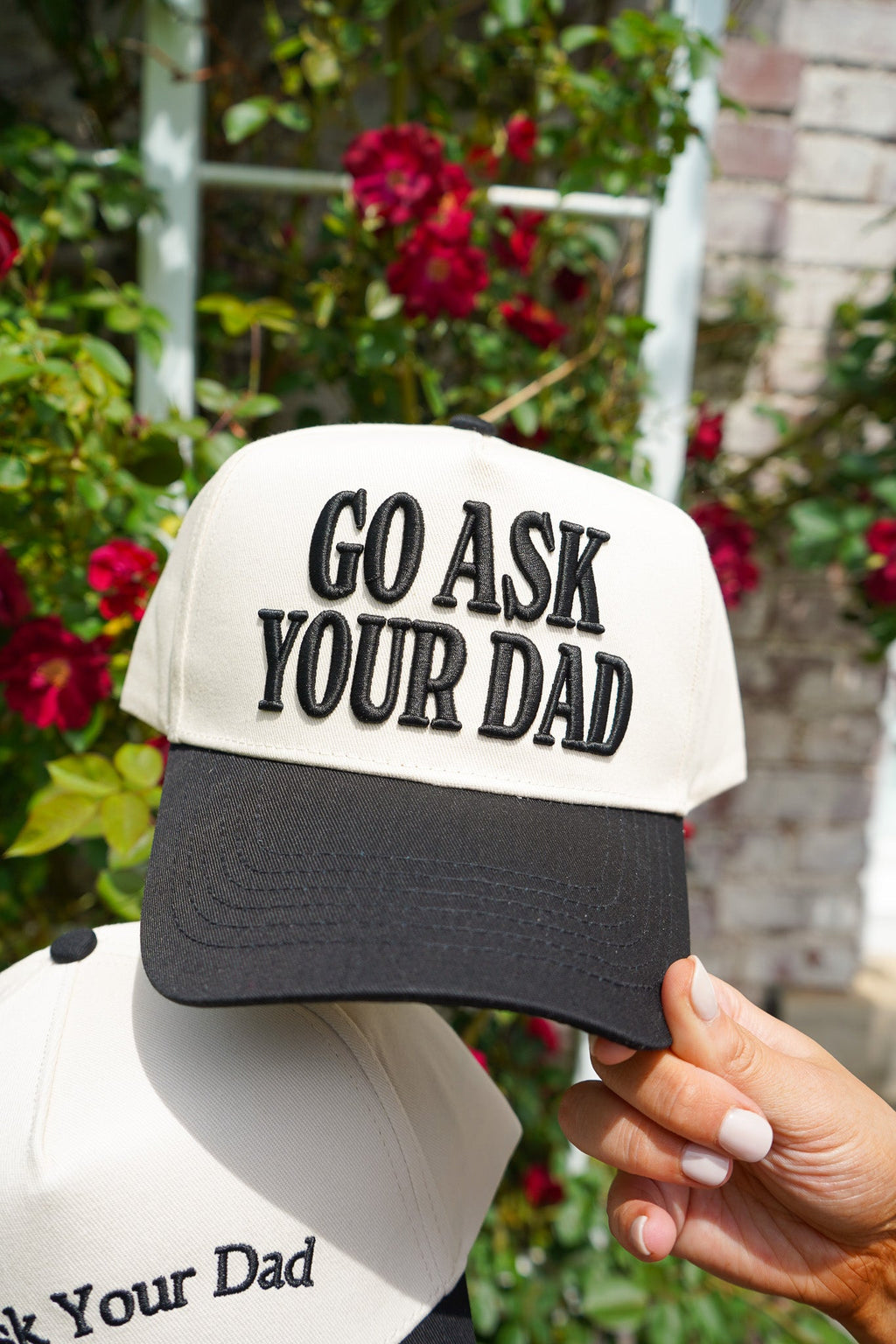 Go Ask Your Dad. Vintage Trucker Hat