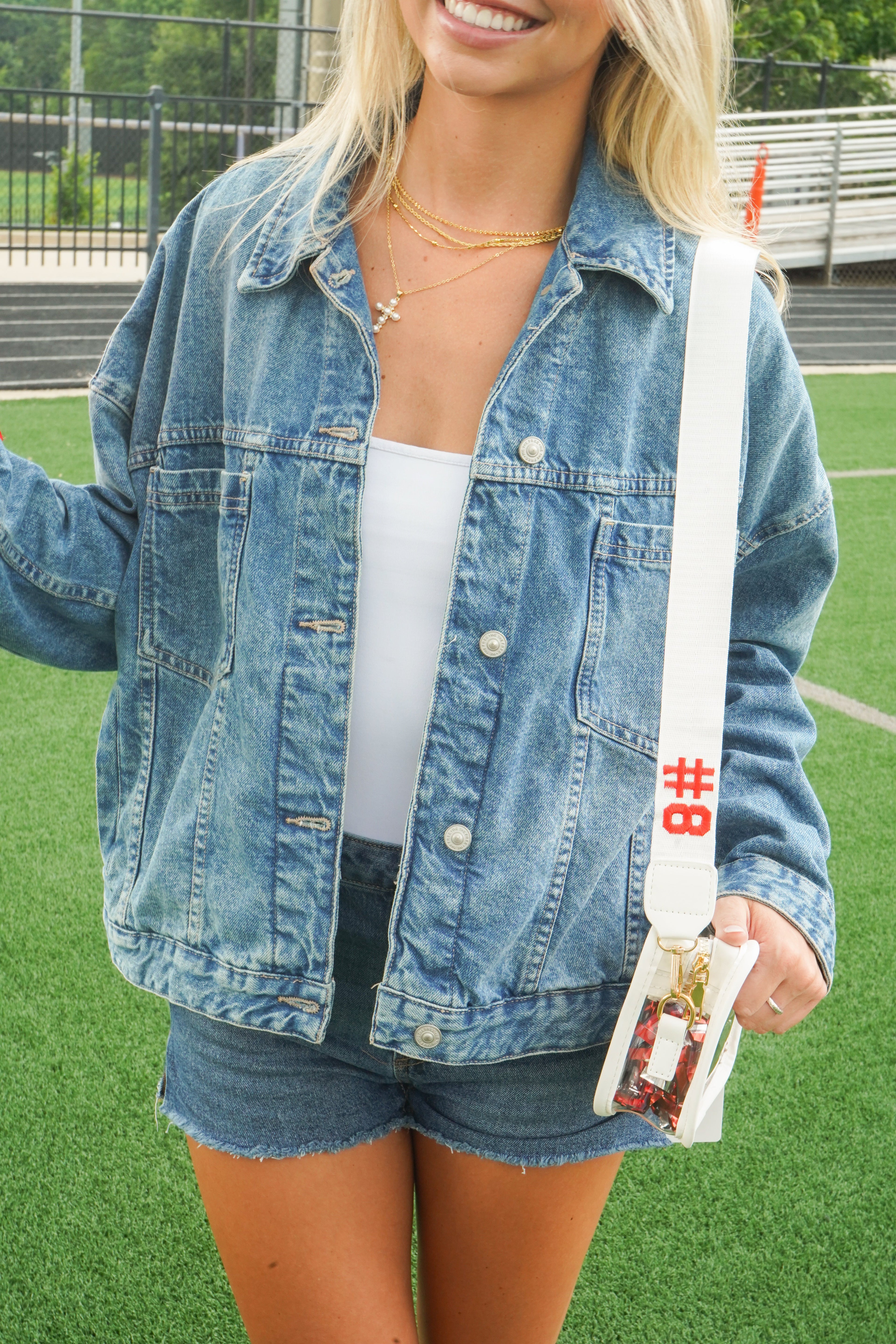 Clear Gameday + Concert Purse | Customizable