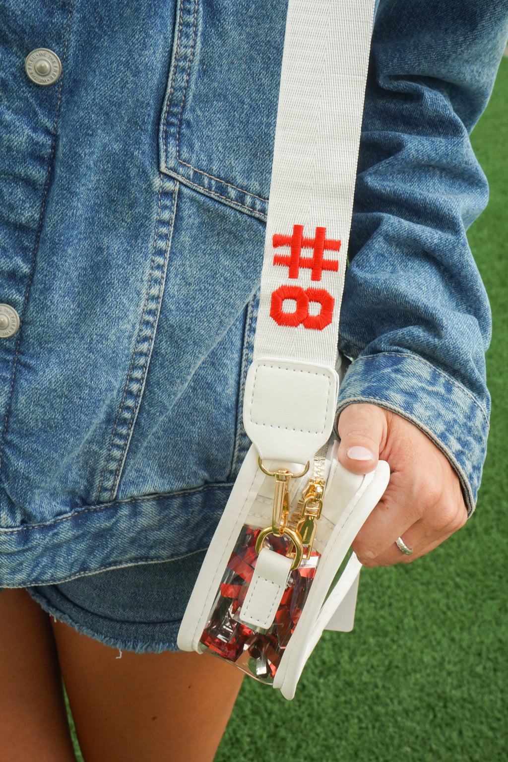 Clear Gameday + Concert Purse | Customizable