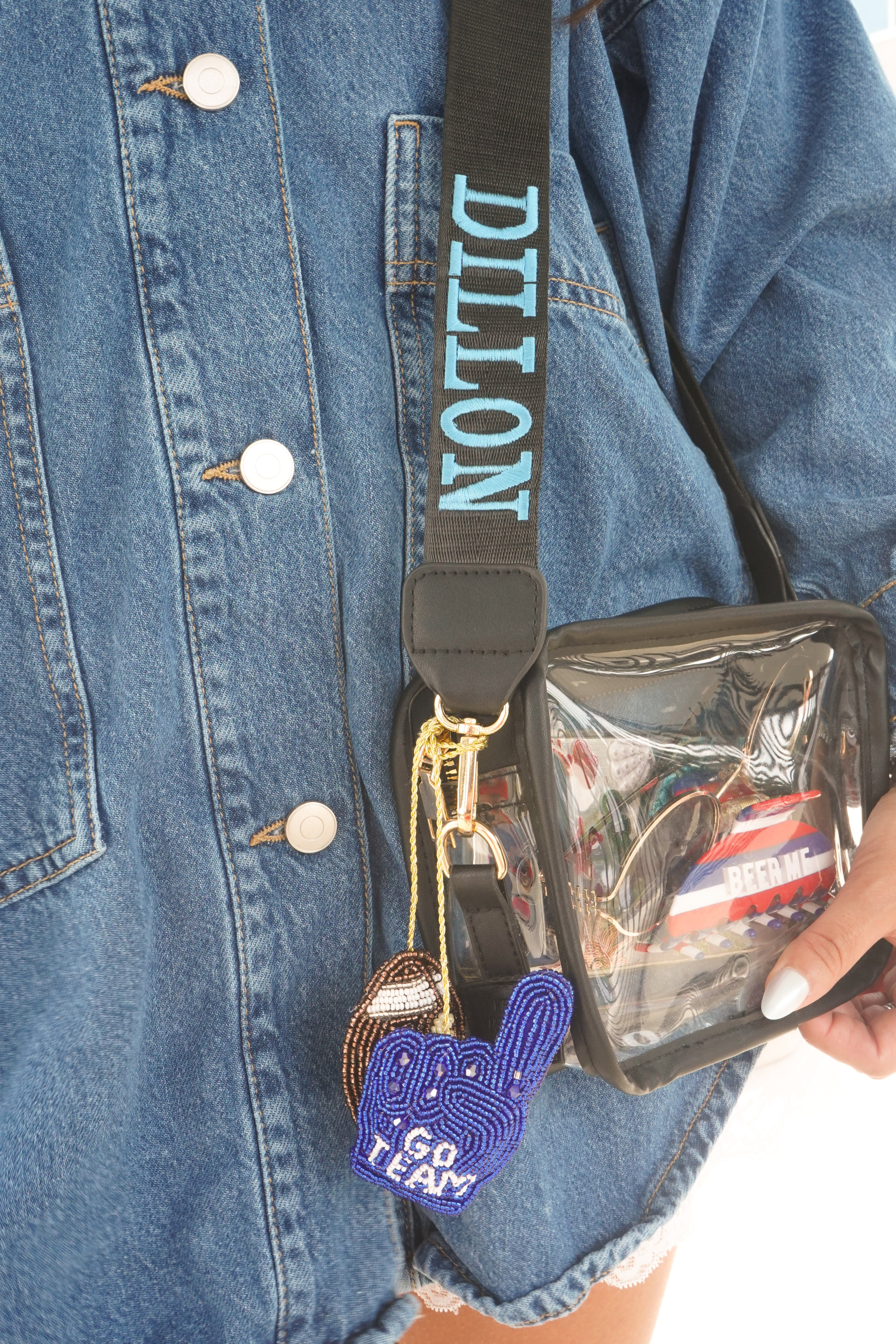 Clear Gameday + Concert Purse | Customizable
