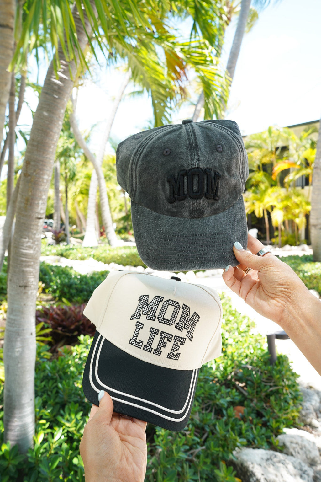 Mom Life - Black Vintage Trucker Hat