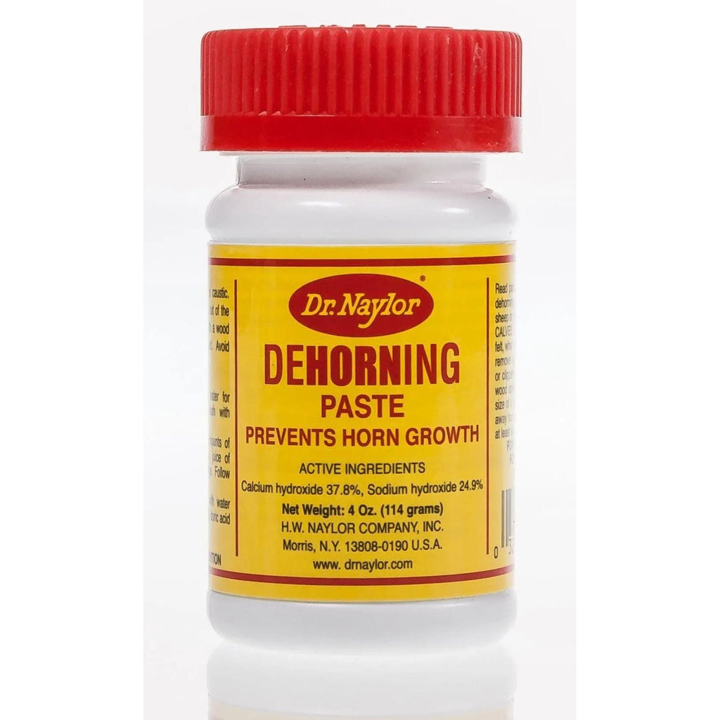 Dr. Naylor Dehorning Paste Prevents Horns Growth Cattle Goat Sheep 4 oz.