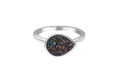 Rainbow Quartz Collection Ring